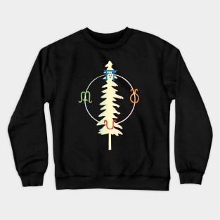 Tree Sign Crewneck Sweatshirt